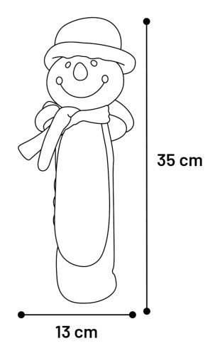 Božična igrača Stuart snežak1