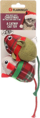 Božična igrača miška Finley 2kosa Flamingo