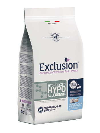 Exclusion hidrolizirana monoproteinska hrana z ribo