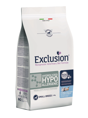 Exclusion hidrolizirana monoproteinska hrana z ribo small 2kg