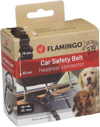 Varnostni pas za psa v avtu Ramone 62-78/2,5cm