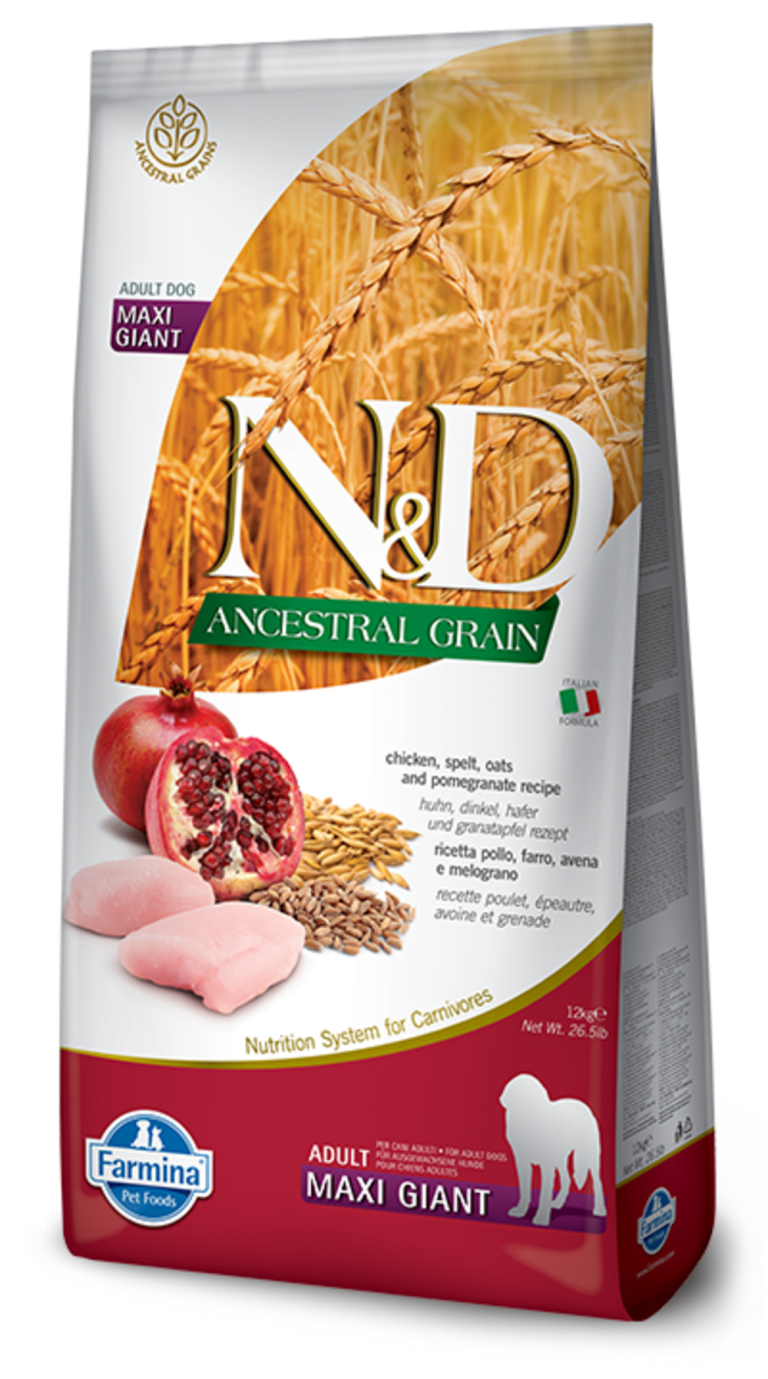 N&D Dog Low Grain Adult Maxi Giant pi&scaron;čanec 12kg