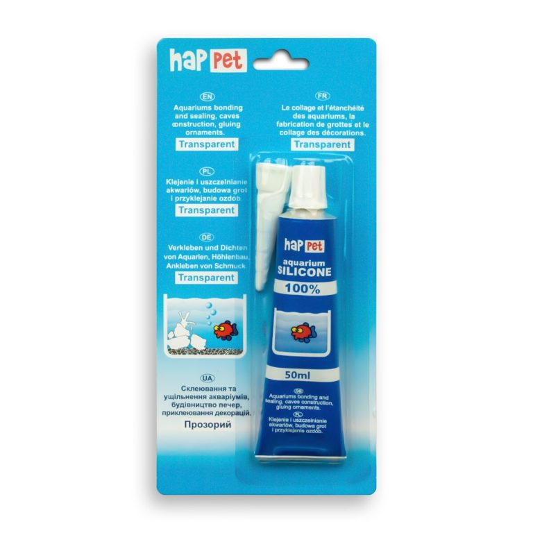 Silikonski kit za akvarije transparentni 50ml