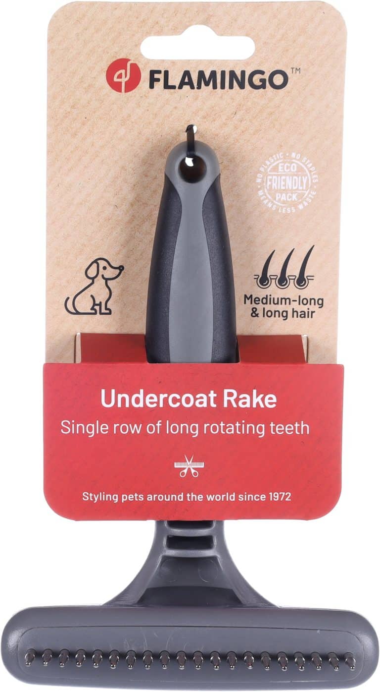 Glavnik za poddlako z vrtljivimi zobmi Flamingo