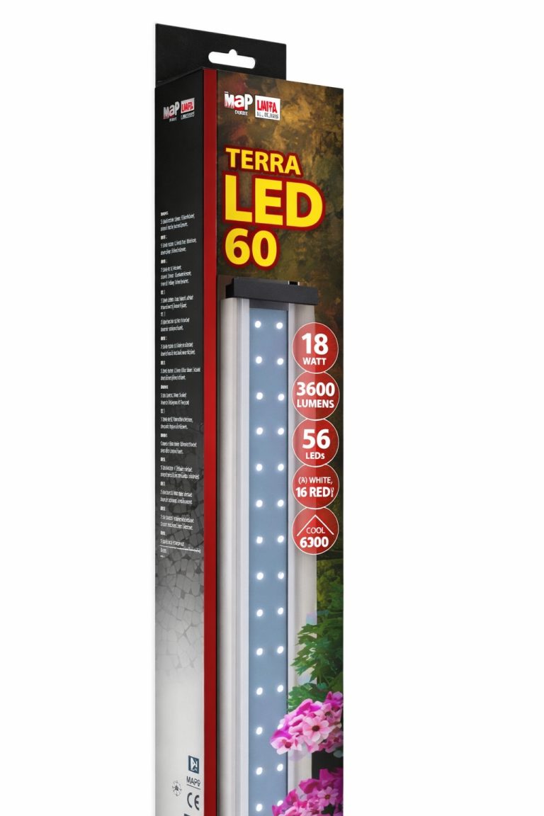 TerraLED žarnica 18 W / 60 cm za terarije in vivarije
