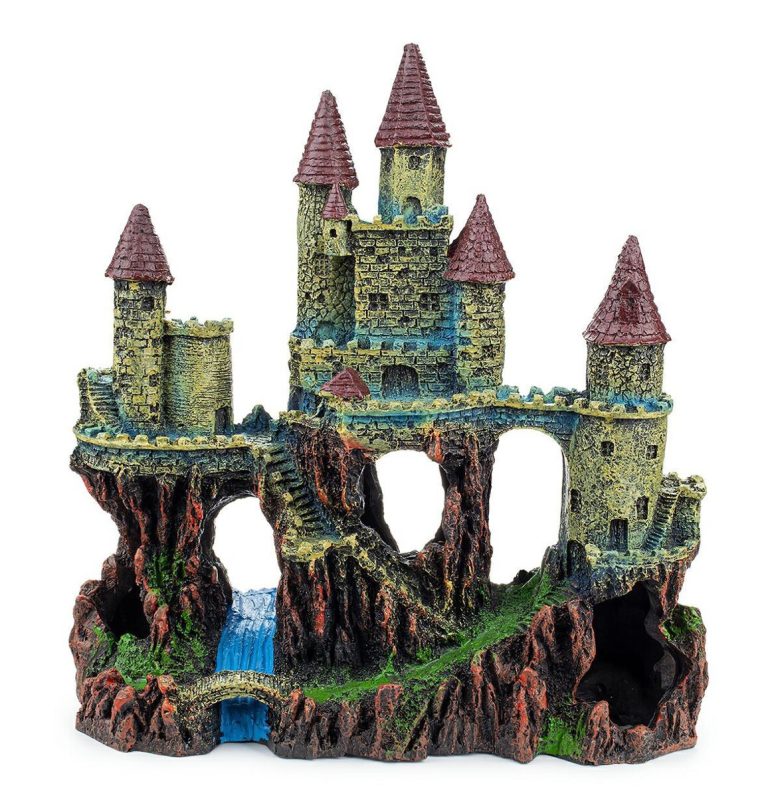 Akvarijska dekoracija grad 25 cm Happet