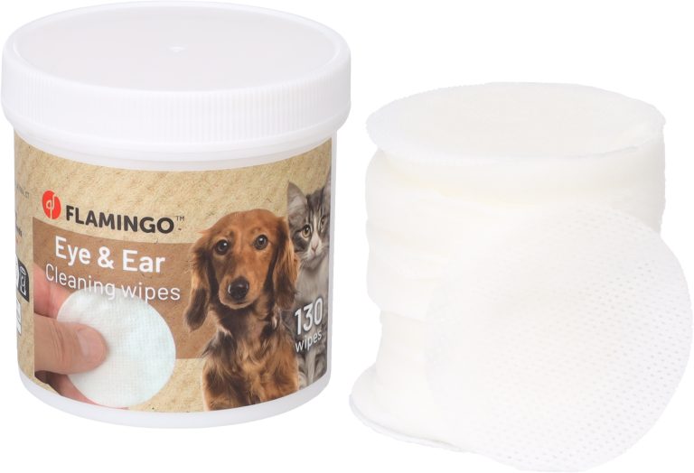 Flamingo Reini robčki za oči in u&scaron;esa za pse in mačke 130 kos