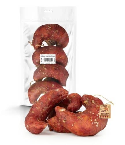 Pribolj&scaron;ek za pse rogljiček s kuncem 4kosi Happet