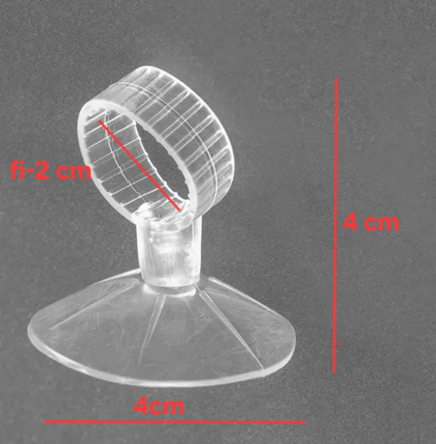 Priseski za akvarij ali terarij &ndash; prozorni fi 2cm Happet