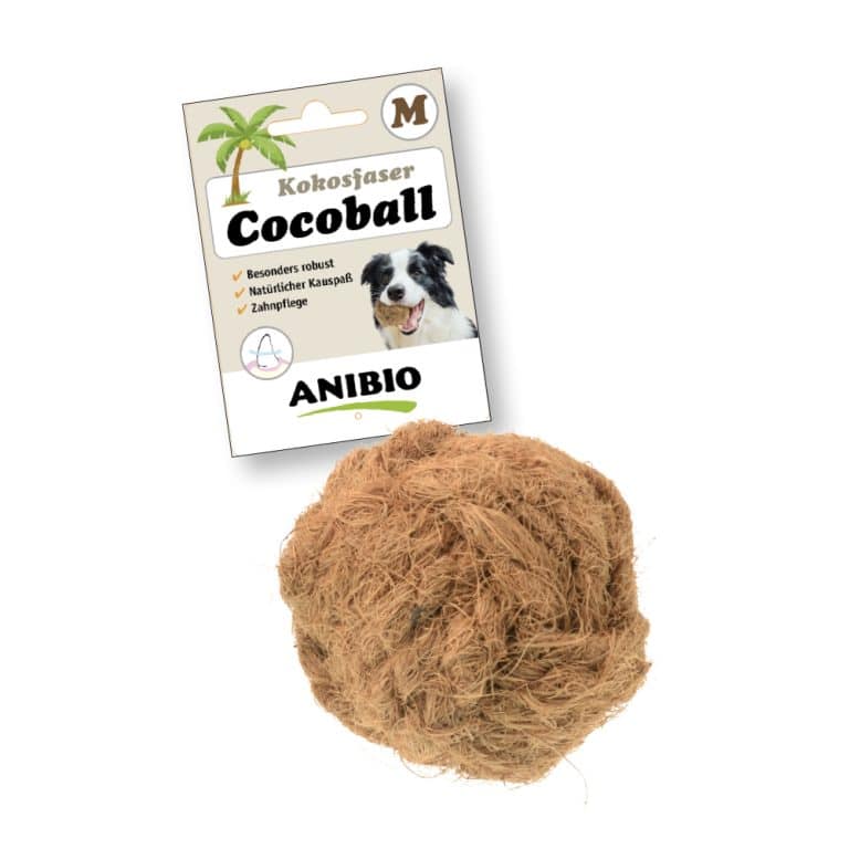 ANIBIO Cocoball M žoga iz kokosovih vlaken 7,5 cm