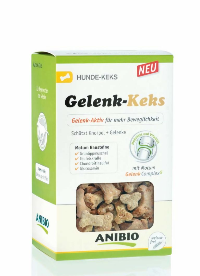 ANIBIO Gelenk-Keks 250 g za sklepe in gibljivost psa